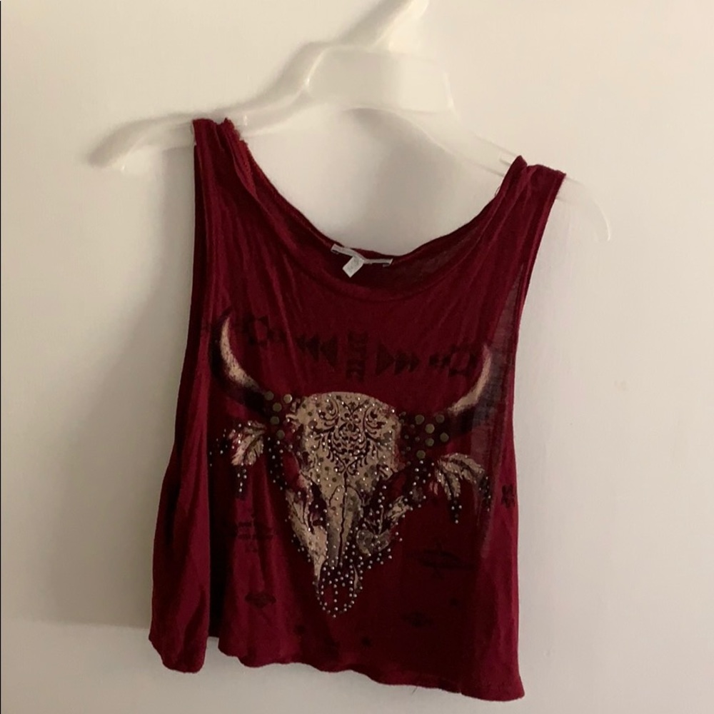 Cropped tank top